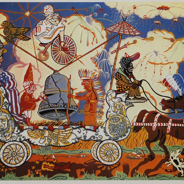 1976 Centennial by Red Grooms, Image 7.