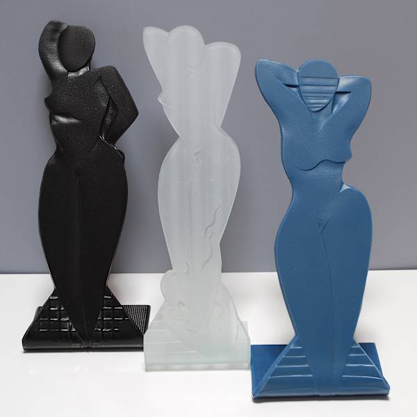 Figure Study: Barragan, Muse, and Grid by Valerie Arber, Image 1.