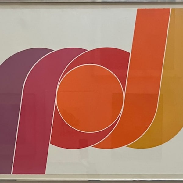 Sun by Edna Andrade, Image 1.