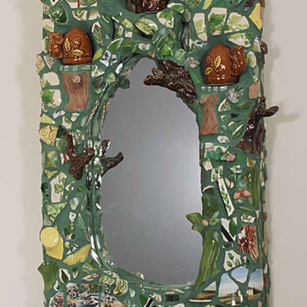 Mosaic Mirror by Deborah Mitchell, Image 1.