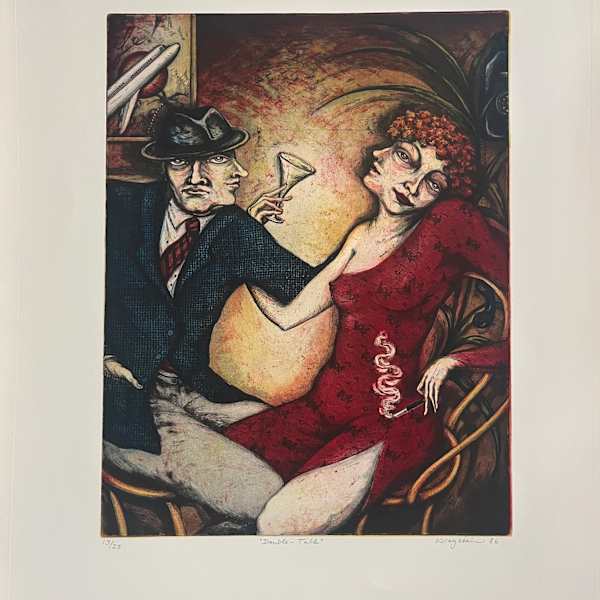 Double-Talk by Zara Kriegstein, Image 1.