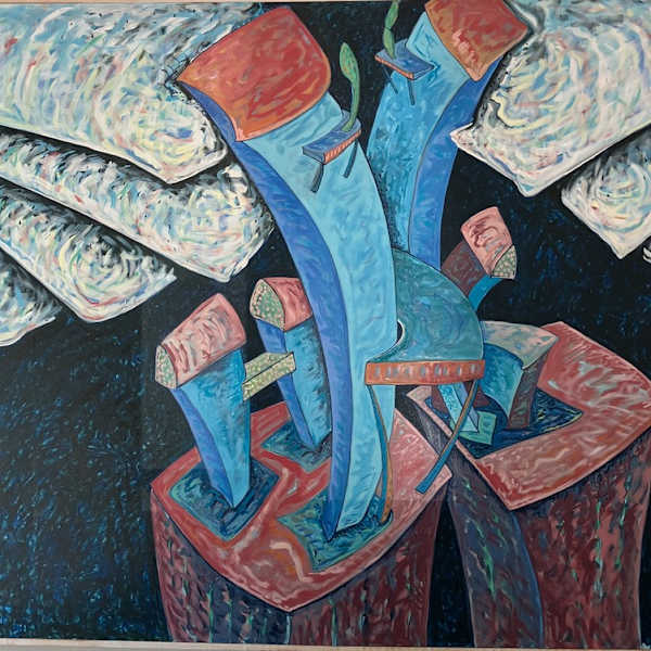 Untitled /City Landscape by Frances de La Rosa, Image 1.