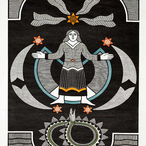 A Virgem dos Cometas by Gilvan Samico, Image 1.