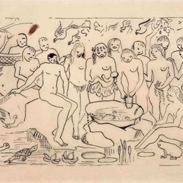 Batizado de Macunaima, 1956 by Tarsila Amaral, Image 1.