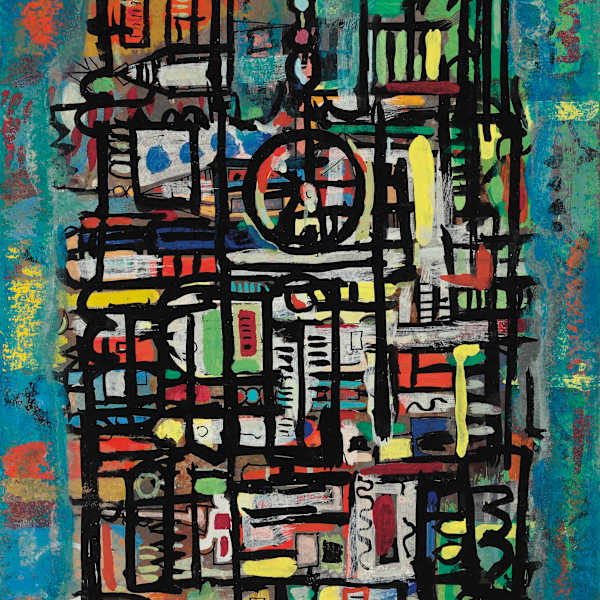 Catedral, 1958 by René Portocarrero, Image 1.