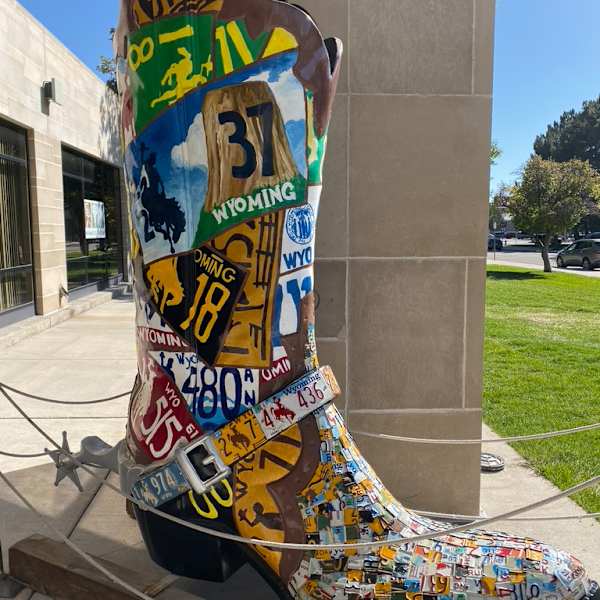 Licensed to Boot by Carey Junior High Art Club, Image 2.