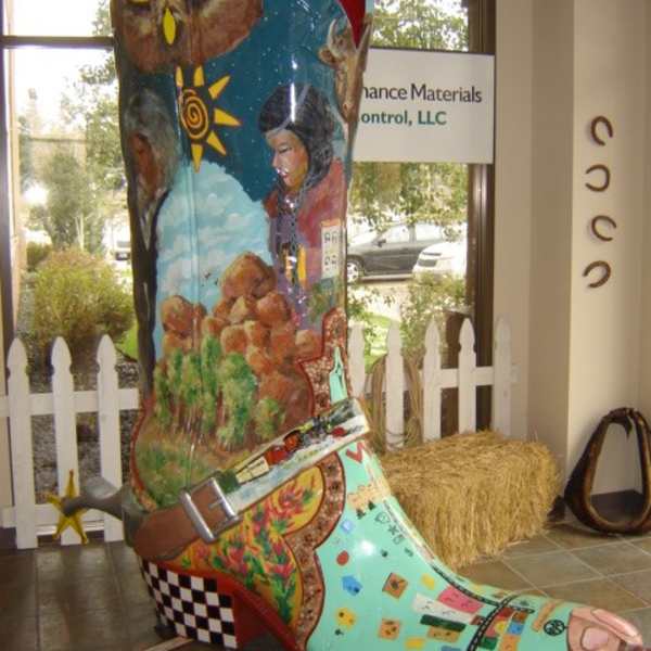 People Places and Things Boot by Deselms Fine Art Group, Image 1.