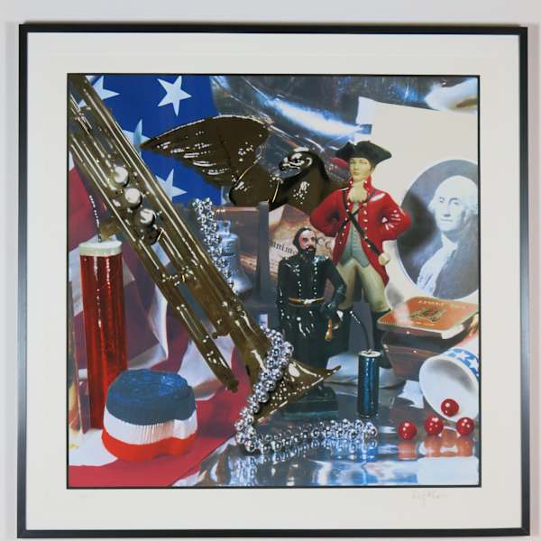 Fourth of July Still Life by Audrey Flack, Image 1.