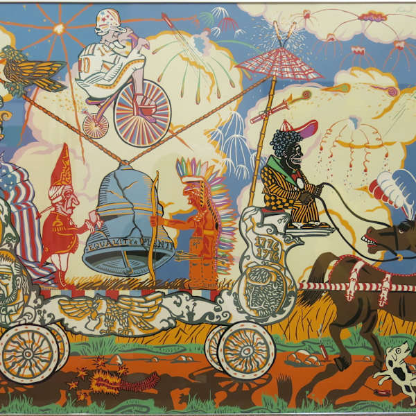 Bicentennial Bandwagon by Red Grooms, Image 1.