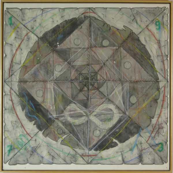 Nearly Perfect Warmask by William T. Wiley, Image 1.