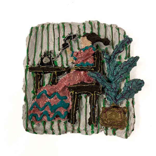 Claudia on the Telephone by Claudia DeMonte, Image 1.