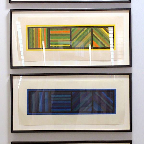 Bands (not straight) in Four Directions (Qty 4) by Sol LeWitt, Image 3.
