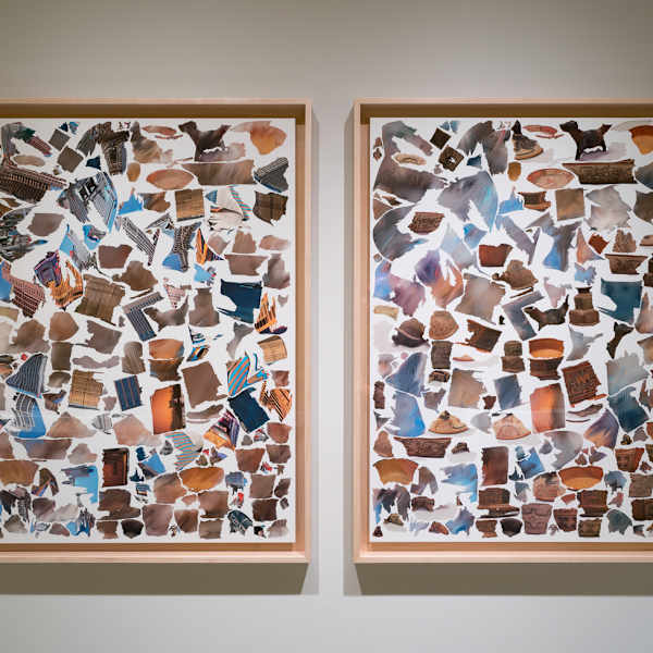 Fragments from Las Vegas (diptych) by Julieta Gil, Image 2.