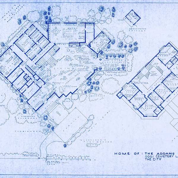 The Home of The Addams Family (The Addams Family) by Mark Bennett, Image 1.