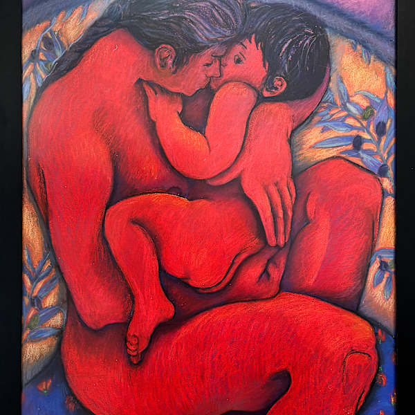 Mother-Child Series, nos. 1-3 by Cathryn Buse, Image 1.