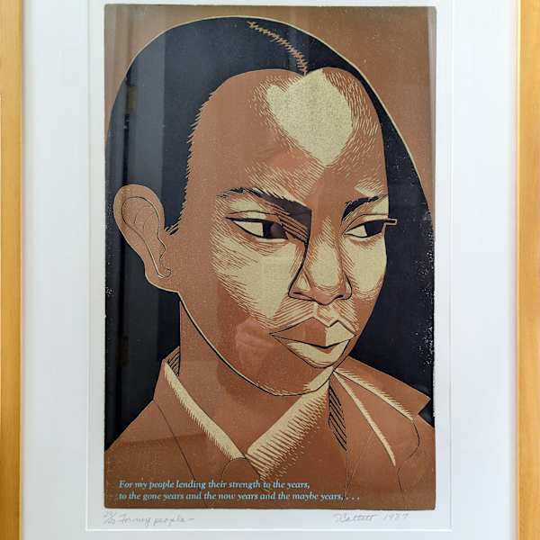 For My People by Elizabeth Catlett, Image 1.