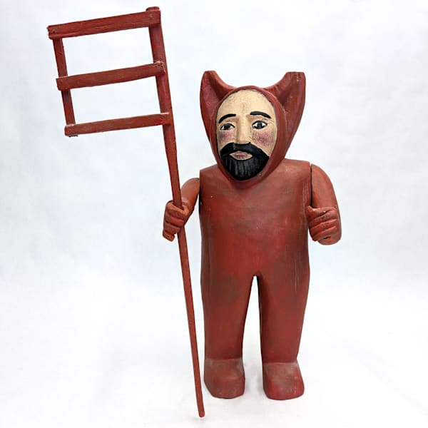 Untitled, Man in Devil Suit by Unidentified Artist, Image 3.