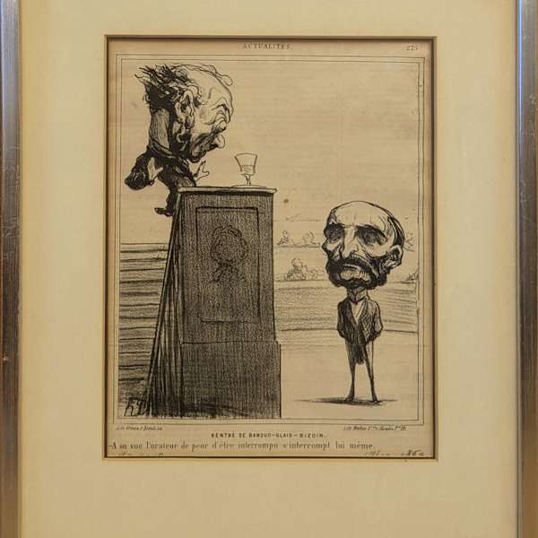 Actualités by Honoré Daumier, Image 13.