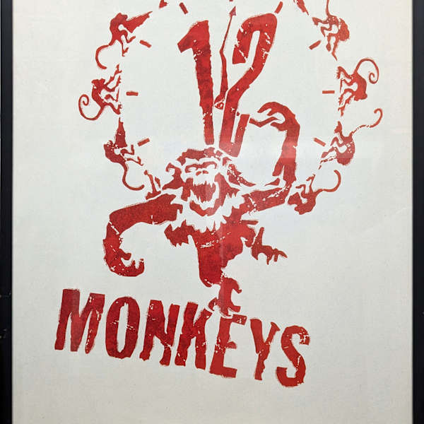 12 Monkeys (logo poster) by Terry Gilliam, Image 3.