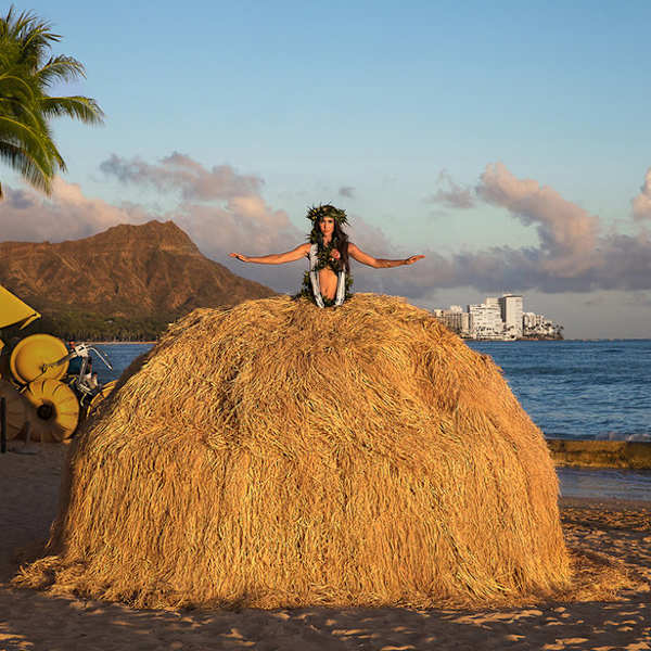 Hula Girl Dress Tent by Robin Lasser and Adrienne Pao, Robin Lasser, Adrienne Pao, Image 1.