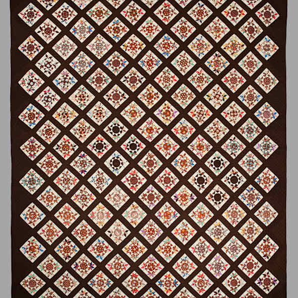 Job’s Troubles Quilt by Sarah Shields Cross, Image 1.