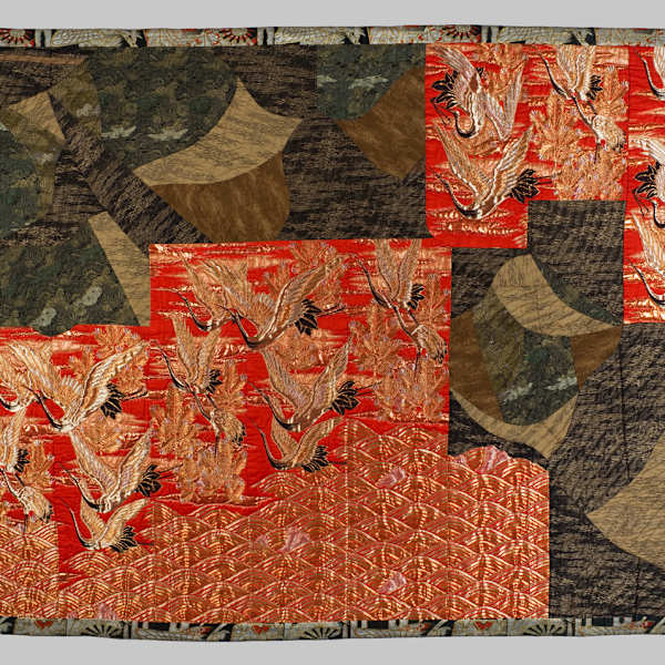 “Flapping Wings II” Quilt by Setsuko Segawa, Image 1.
