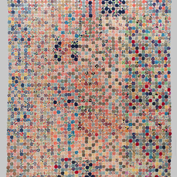 Yo-Yo Coverlet by Hazel Grant, Image 1.