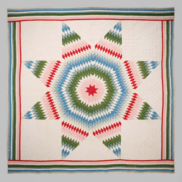 Star of Bethlehem Quilt by Lucinda Martin, Image 1.