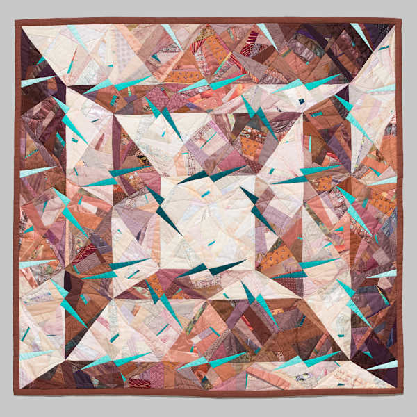 Labyrinth Quilt by Dorle Stern-Straeter, Image 1.