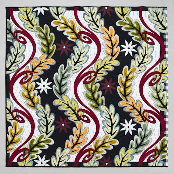 Brocade Quilt by Jane A. Sassaman, Image 1.