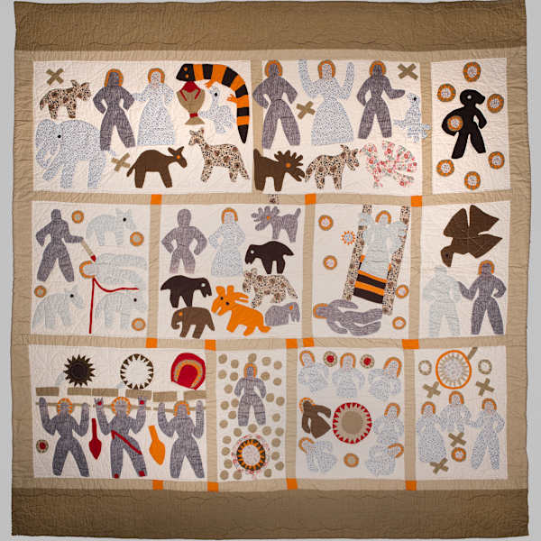 Harriet Powers Story Quilt (Reproduction) by Harriet Powers, Image 1.