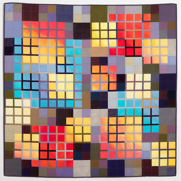 Fire at Evening by Ruth Garrison, Image 1.