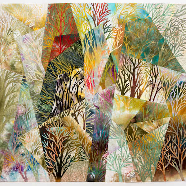 Walking the Dogs / Summer by Linda Levin, Image 1.