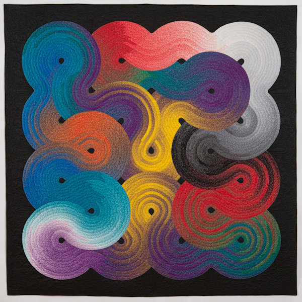 Waves #4 by Etsuko Takahashi, Image 1.