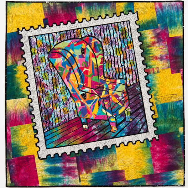 Via Chair Mail by Laura Wasilowski, Image 1.