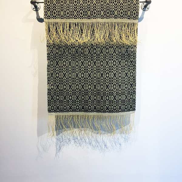 Overshot Safety Blanket (lapghan) by Erika Diamond, Image 1.