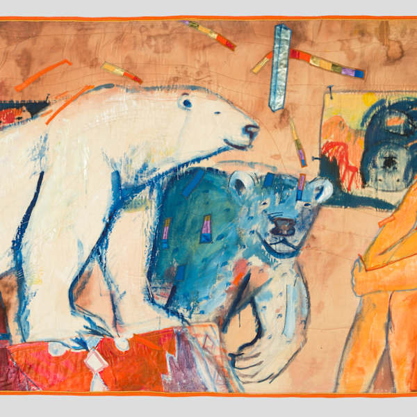 Ice Bears Visit the Studio by Nancy Erickson, Image 1.