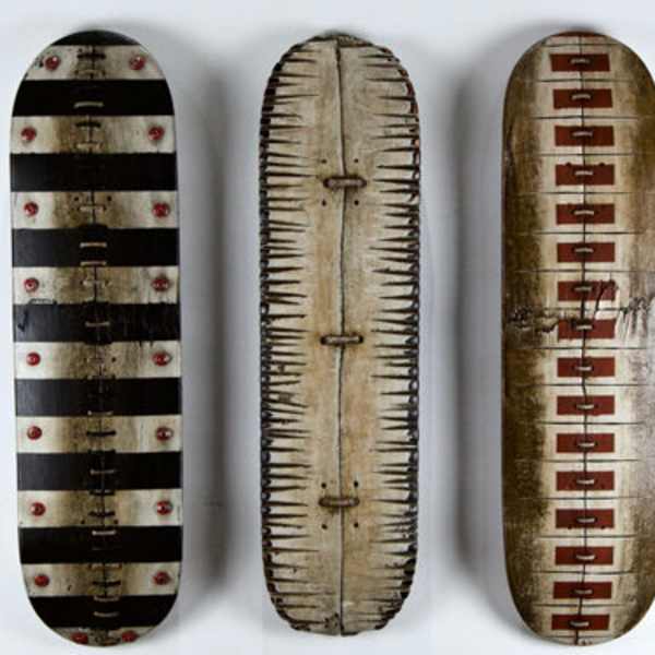 Recycled Skateboard by George Peterson, Image 1.