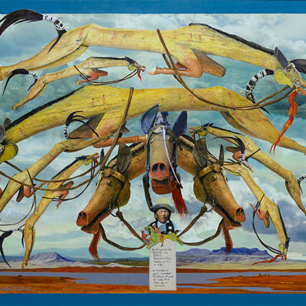 Homage to a Treasure and its Maker by Arthur Amiotte, Image 1.