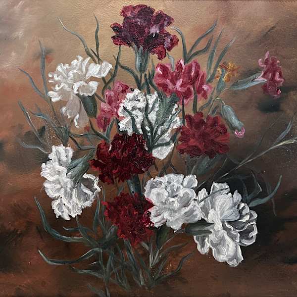 Carnations by Ada Marie Lewis Peck, Image 1.