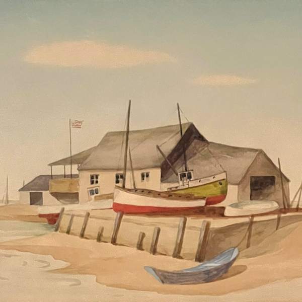 The Old Boathouse by William "Wing" Jackson, Image 2.