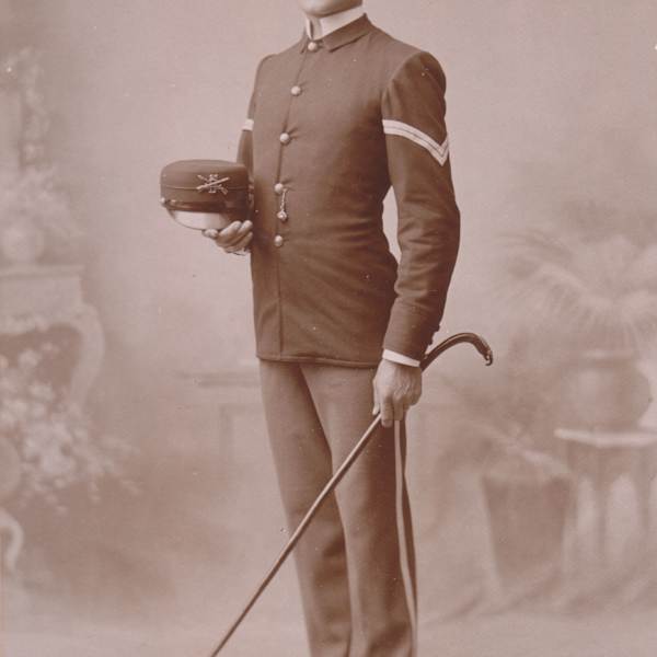 Portrait of a Soldier by William A. Bigelow, Image 1.