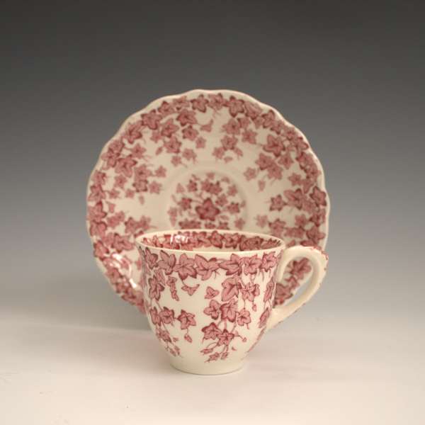Child's Cup and Saucer by Crown Ducal, Image 1.