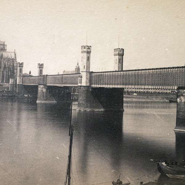 Dombruecke (Cathedral Bridge), Cologne by Theodor Creifelds, Image 1.
