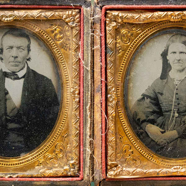 Pair of Ambrotypes by Walter C. North, Image 1.