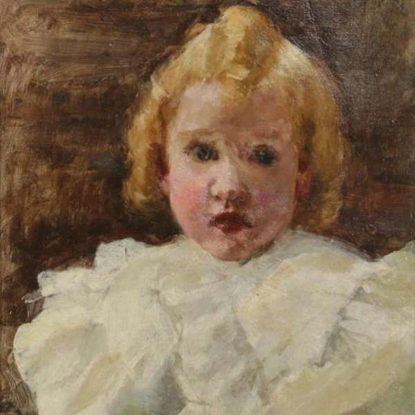 Portrait of the Artist's Son by Eurilda Loomis France, Image 4.