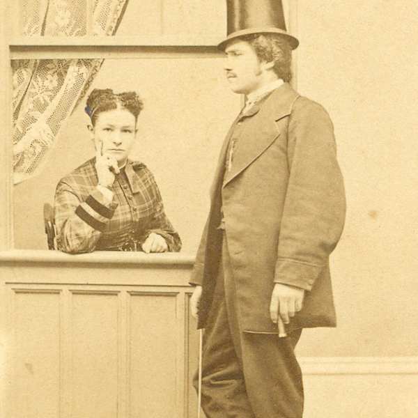 Carte de Visite by Mr. & Mrs. Graves, Image 1.