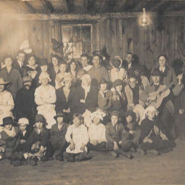 Halloween Group Portrait by Herbert Gibbon, Image 1.