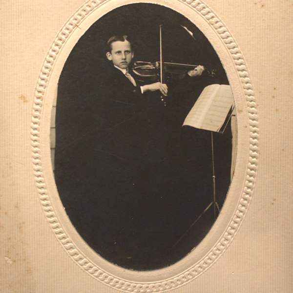 Portrait of a Violinist by The Royal Studio, Image 1.