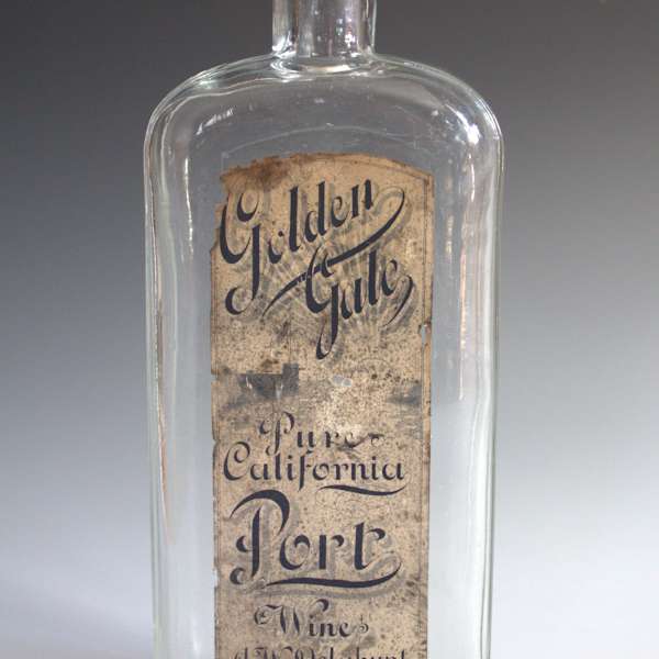 Port Wine Bottle by J.W. Delahunt, Image 1.